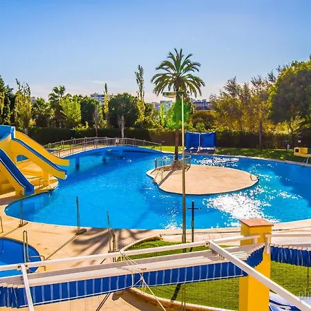 127 Jupiter Estudio. Vista Al Jardin Y La Piscina.